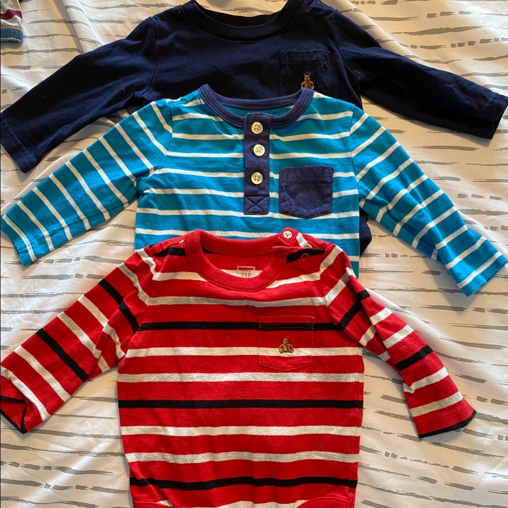 3 baby gap 3-6 month onesie